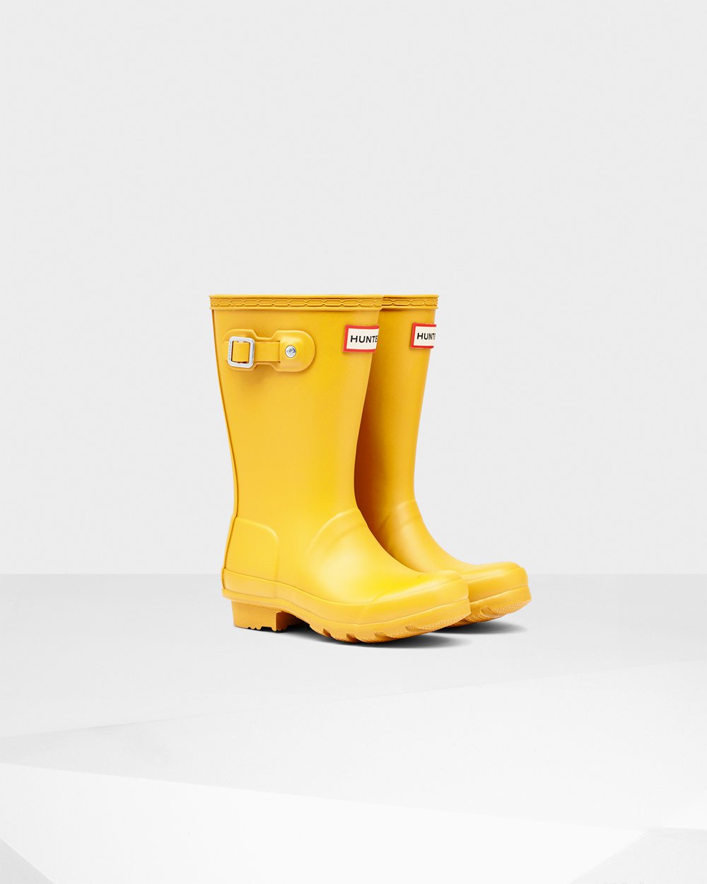 Botas De Agua Hunter Niños Amarillo Original Big 487692-CJB